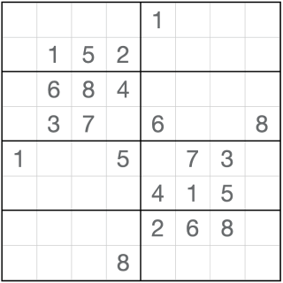 Anti-Ritter Anti-König Sudoku8x8
