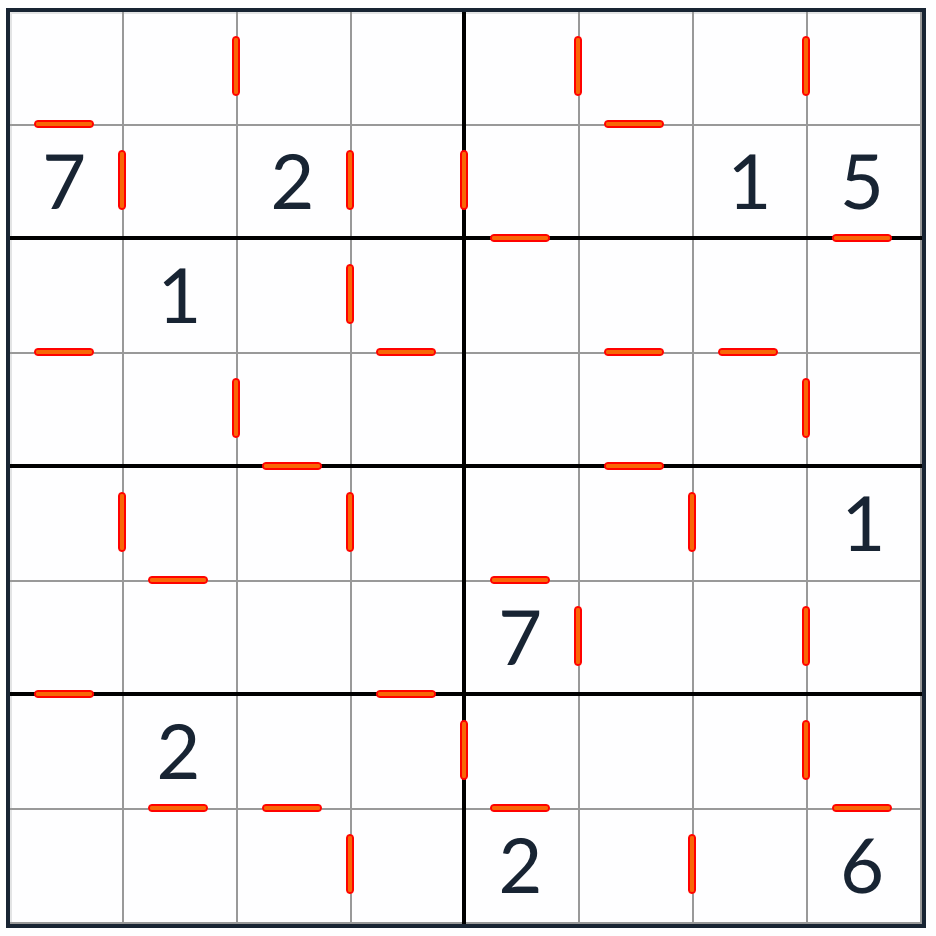 Anti-King-Knight-aneinander-Sudoku 8x8