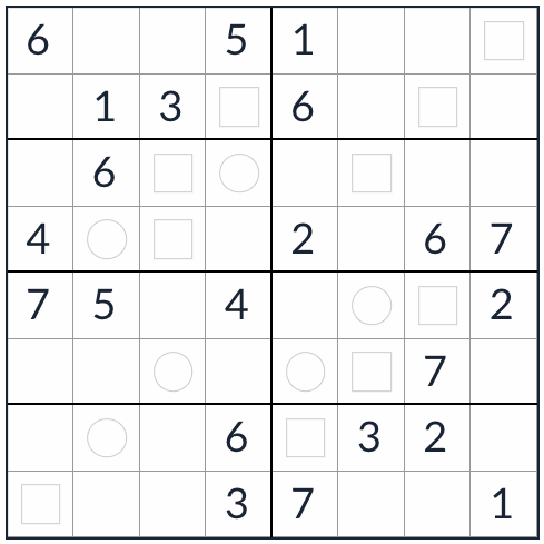 Anti-King-Even-ODD Sudoku 8x8