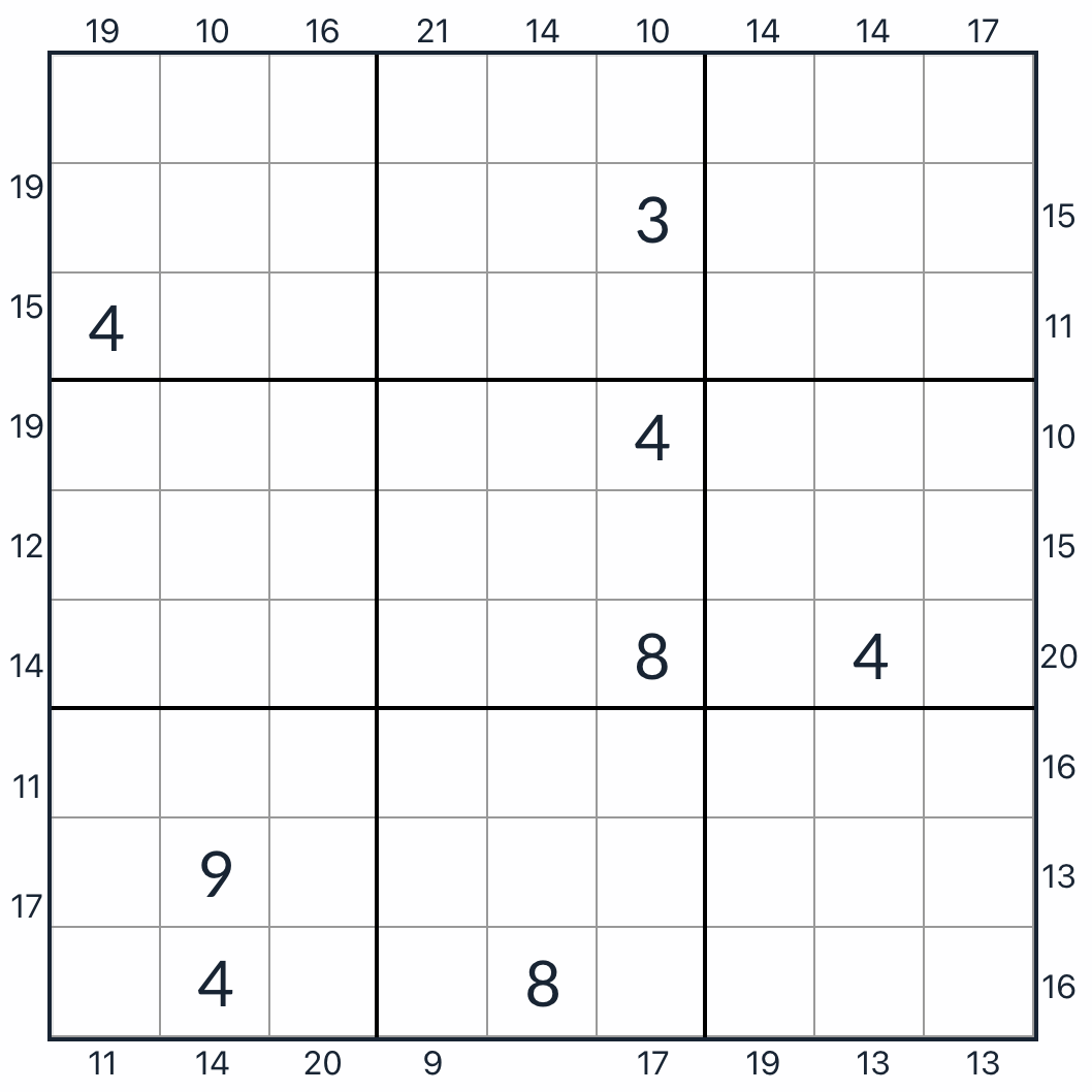 Anti-King-Rahmen Sudoku