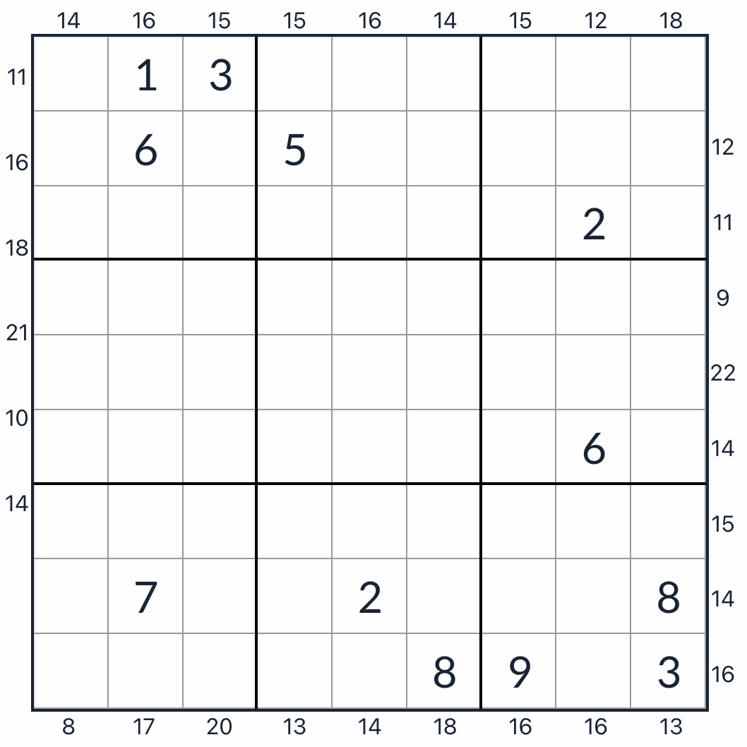 Anti-Knight-Rahmen Sudoku