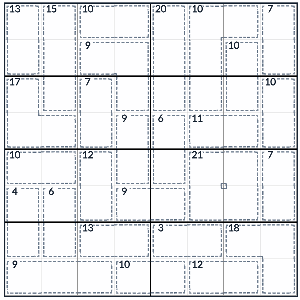 Anti-King-Killer Sudoku 8x8
